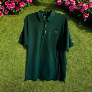 Masters Collection XL 60s Two Ply Mercerized Pima Cotton Green Golf‎ Polo Shirt
